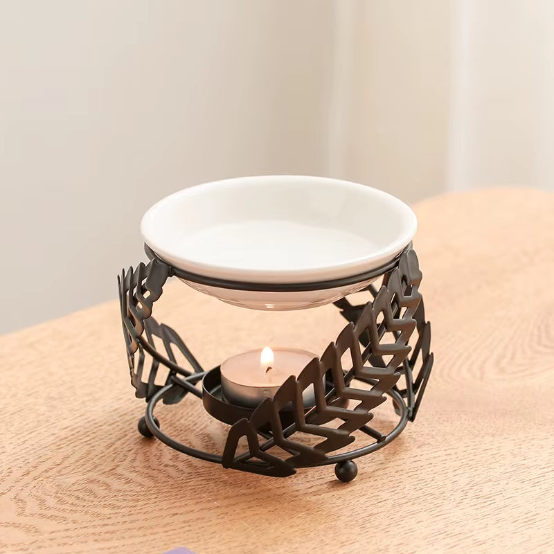 Nordic Aromatherapy Oil Burner and Candle Holder
