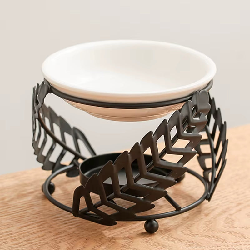 Nordic Aromatherapy Oil Burner and Candle Holder